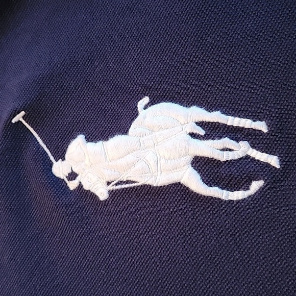 Polo By Ralph Lauren, Team USA #10, Polo Shirt, Navy, Size 4XB. - Picture 14 of 15